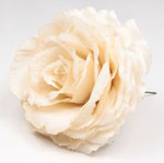 King Large Rose. Vanilla Flamenco Flower. 17cm 7.480€ #504190119VNLL